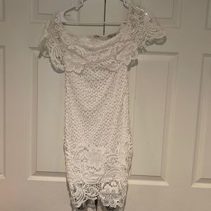 Off shoulder classy dress